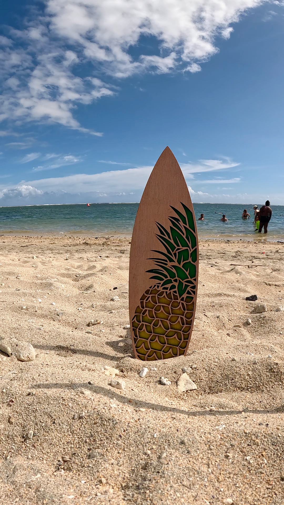 Décorations Murales en Bois - Surf