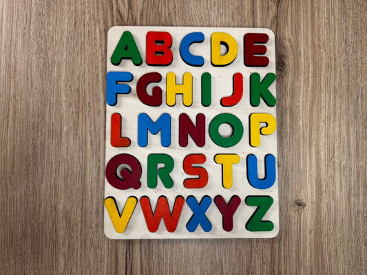 Puzzle en Bois Alphabet Montessori